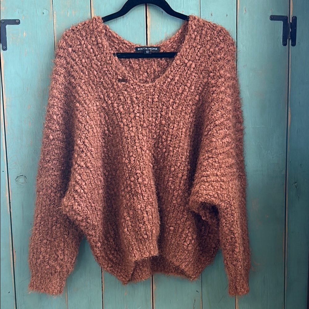 Cozy copper Sweater by Boston Proper